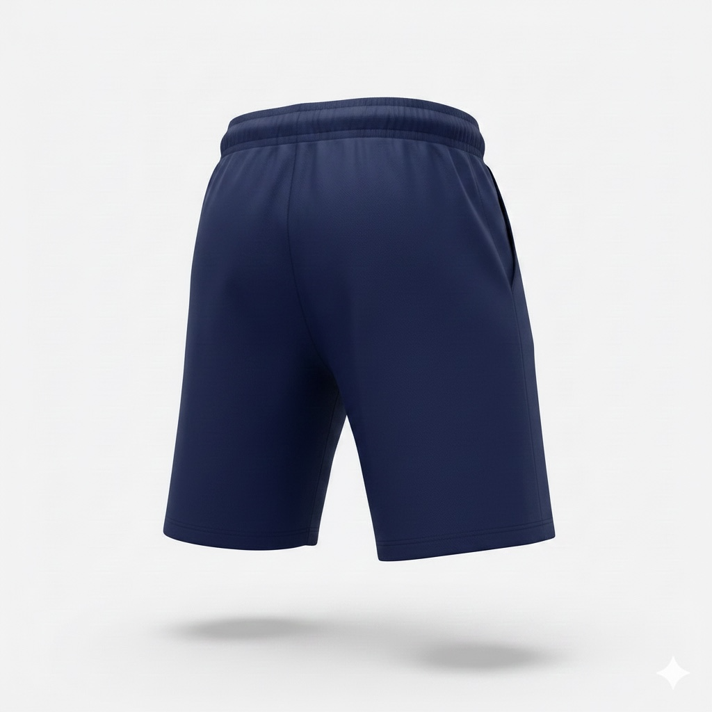 Athletic Performance Shorts - Blue & Black