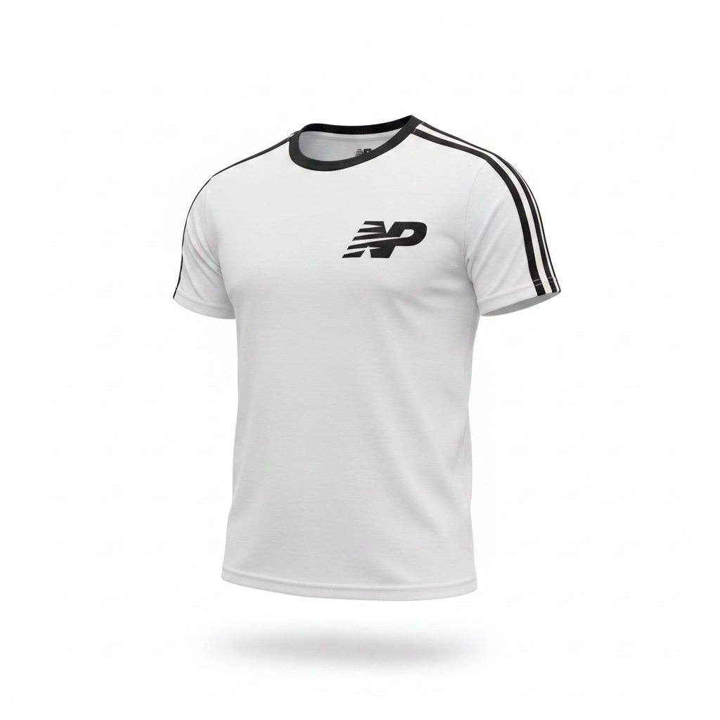 NP Summer Tracksuit Set - White & Black