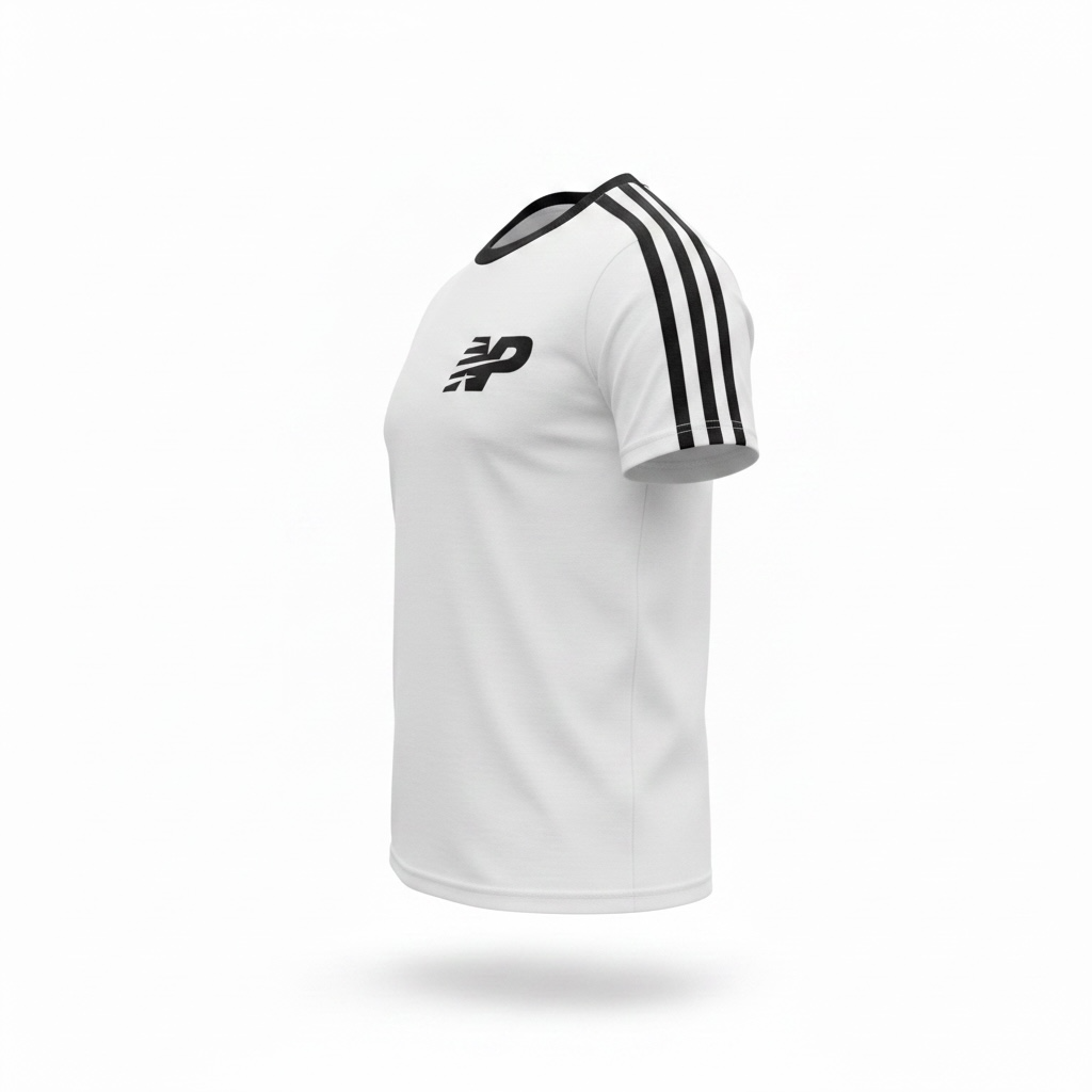 NP Summer Tracksuit Set - White & Black