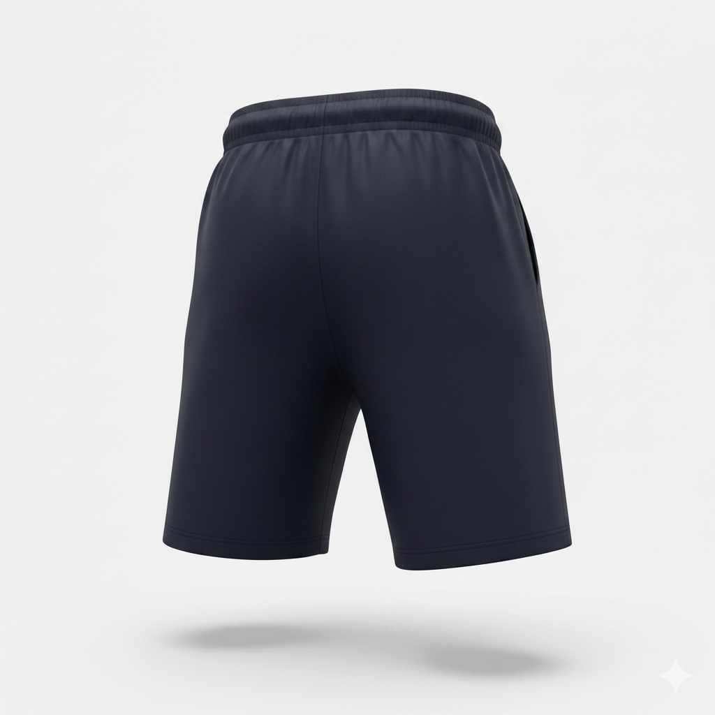 Athletic Performance Shorts - Blue & Black